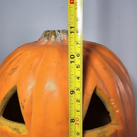 Gemmy Hard Foam Halloween Jack O Lantern Pumpkin Lantern Light Up, - Picture 15 of 16